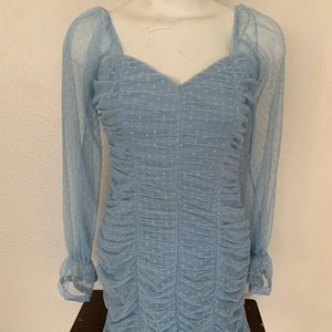 Powder blue dress